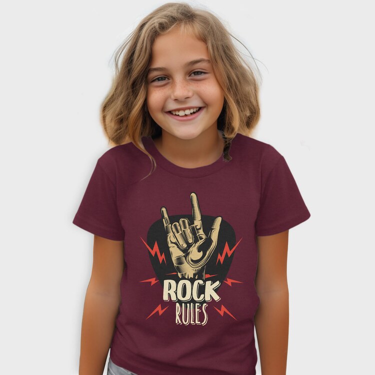 Rock On Rules, Tricou Copii
