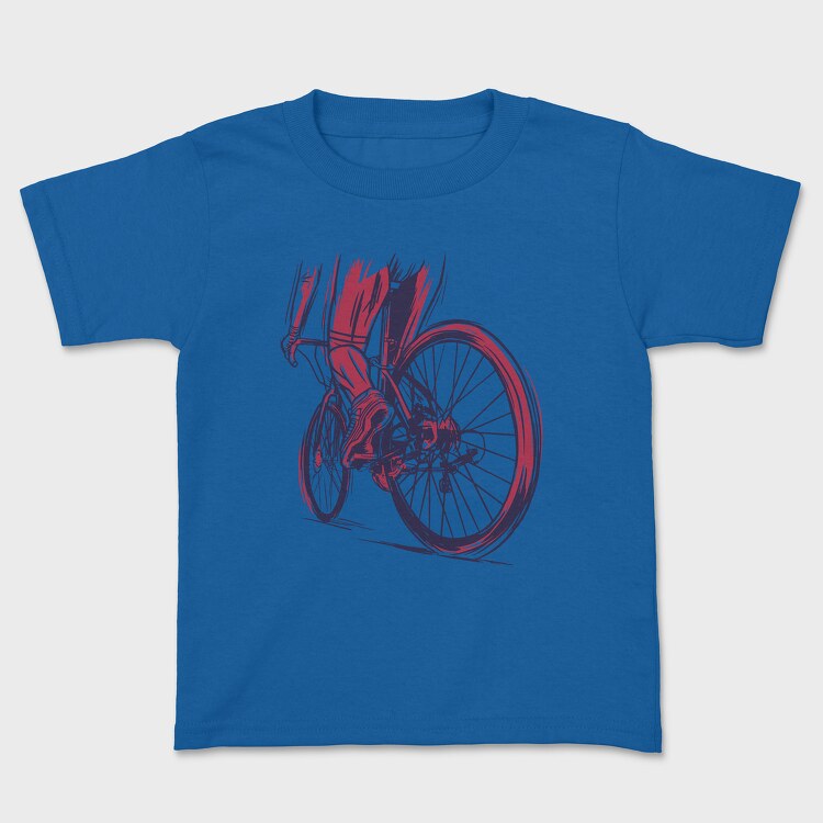 Muscular Cyclist, Tricou Copii
