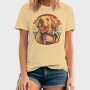 Golden Retriever, Tricou Barbati (Unisex)