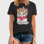 Cigarette Cat Warning, Tricou Barbati (Unisex)