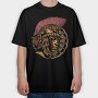 Spartan Warrior, Tricou Oversize Barbati (Unisex)