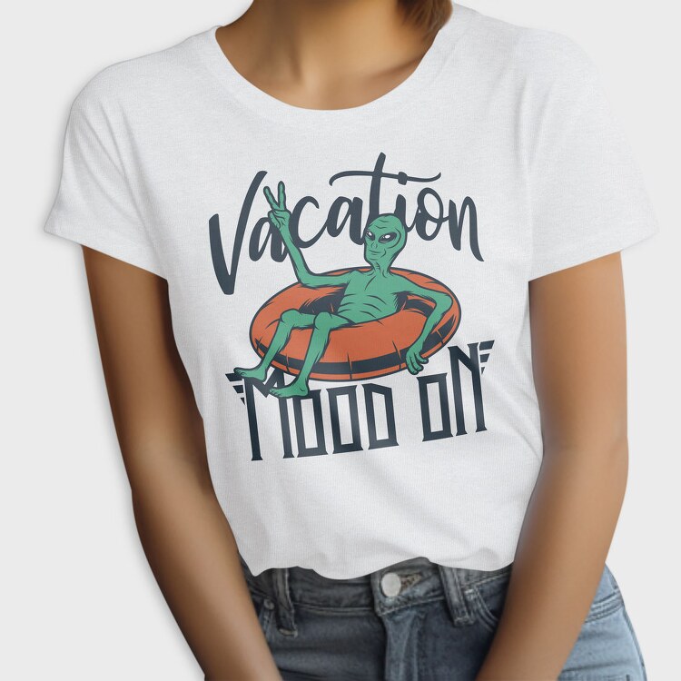 Alien Vacation Float, Tricou Femei