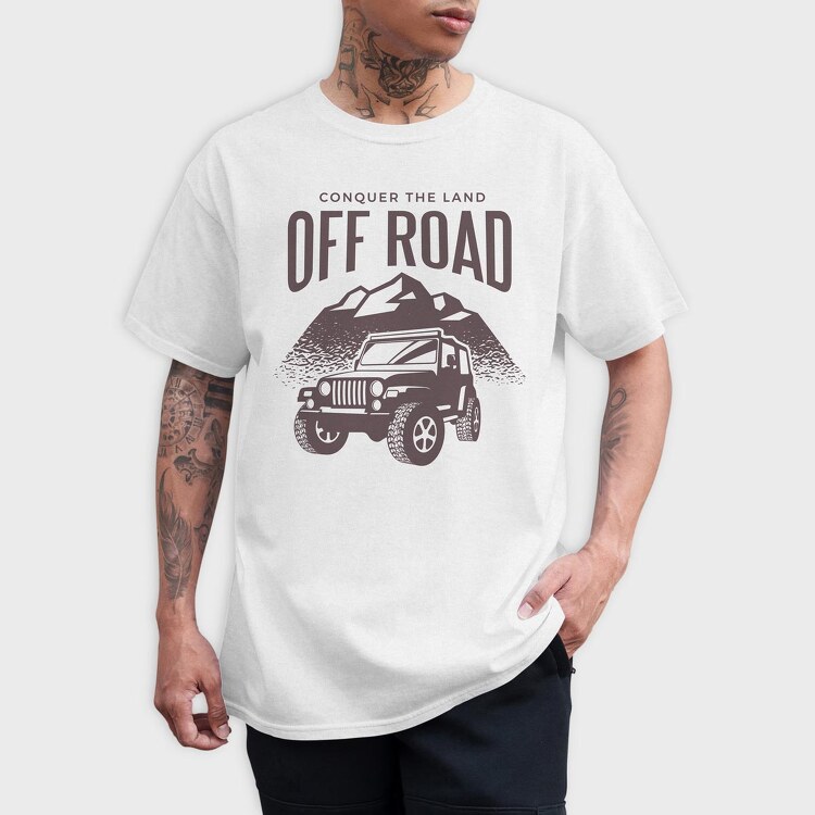 Off Road 1, Tricou Barbati (Unisex)