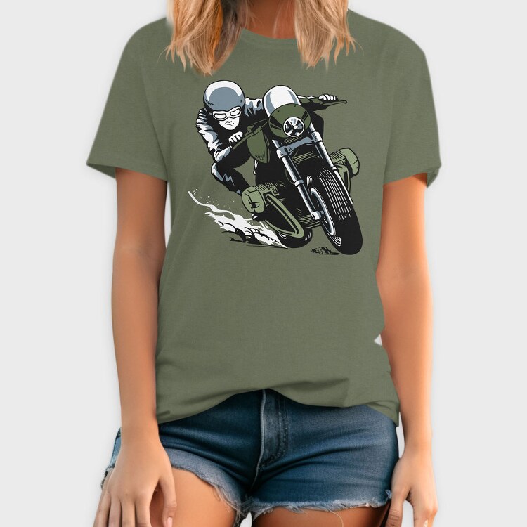 Motorcycle Rider, Tricou Barbati (Unisex)