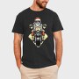 Santa Biker, Tricou Barbati (Unisex)