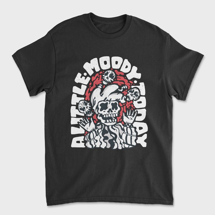 Moody Skeleton, Tricou Barbati (Unisex)