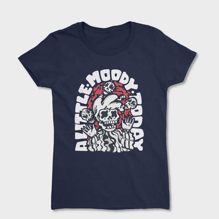 Moody Skeleton, Tricou Femei