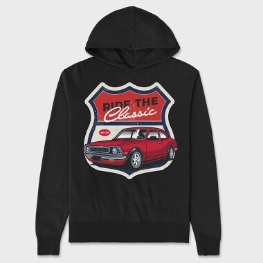 Toyota Corolla Te27, Hanorac Oversize Barbati (Unisex)