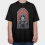 Grim Reaper Halo 1, Tricou Oversize Barbati (Unisex)