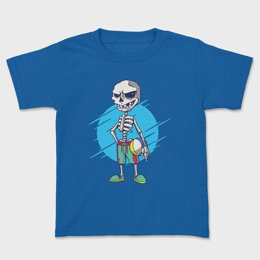 Tricou Copii, Beach Volley Skull