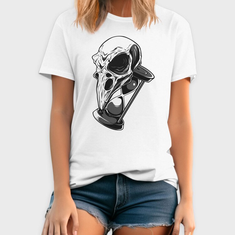 Skull Hourglass Mystery, Tricou Barbati (Unisex)