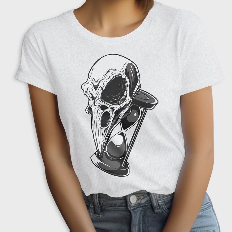 Skull Hourglass Mystery, Tricou Femei