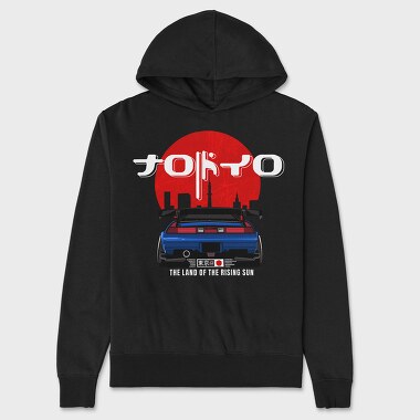 Japan Jdm Car, Hanorac Oversize Barbati (Unisex)