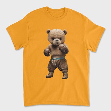 Boxer Teddy, Tricou Barbati (Unisex)