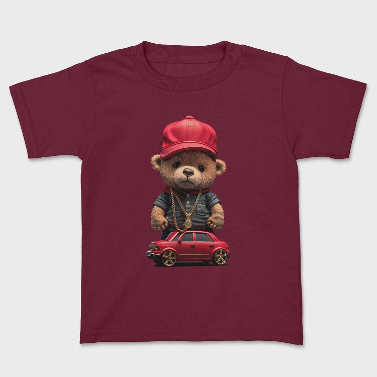 Car Teddy Bear, Tricou Copii