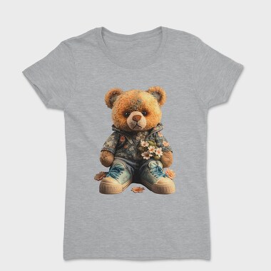 Floral Teddy, Tricou Femei