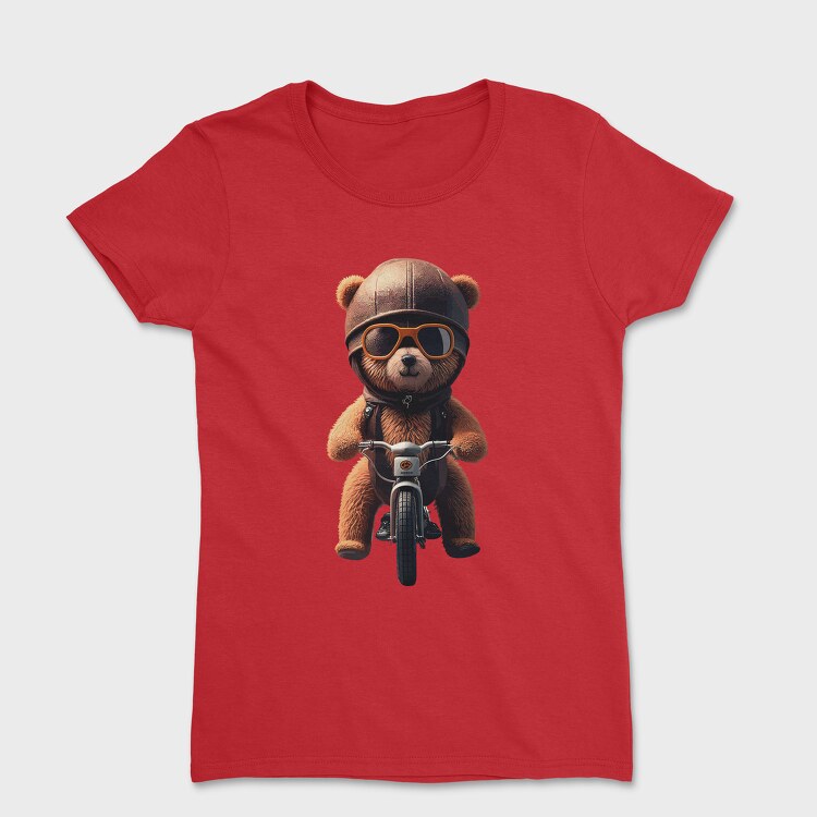 Teddy Bear Bike, Tricou Femei