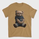 Teddy Glasses, Tricou Barbati (Unisex)