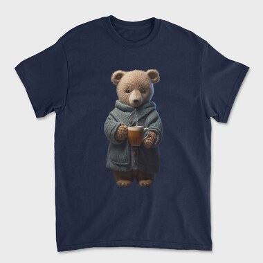 Teddy Morning Coffee, Tricou Barbati (Unisex)