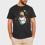 Santa Skull Nightmare, Tricou Barbati (Unisex)