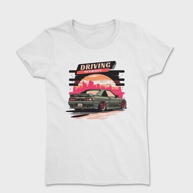 Driving to Car Jdm Japan, Tricou Femei