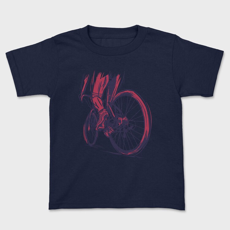 Muscular Cyclist, Tricou Copii