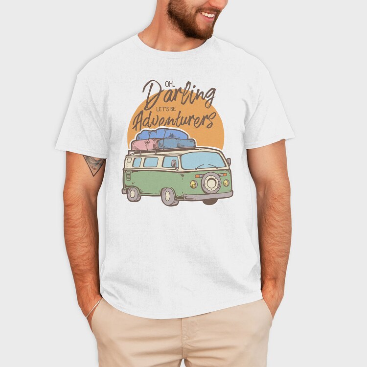 Be Adventurers, Tricou Barbati (Unisex)