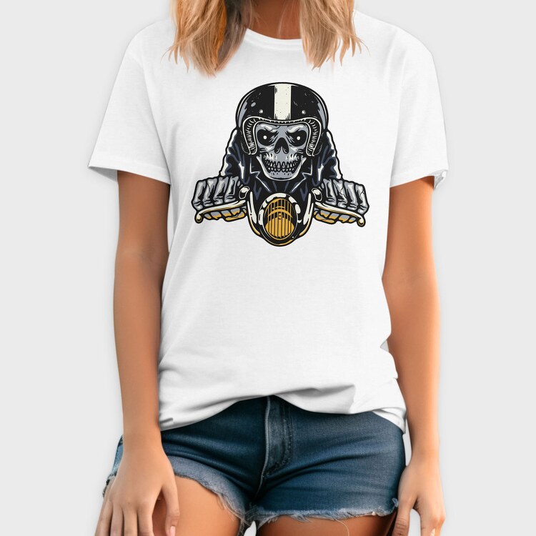 Skull Rider, Tricou Barbati (Unisex)