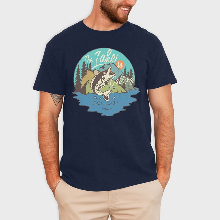 Big Fish, Tricou Barbati (Unisex)