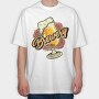 Beer Fest Brew, Tricou Oversize Barbati (Unisex)