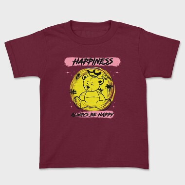 Always Be Happy Teddy Bear, Tricou Copii