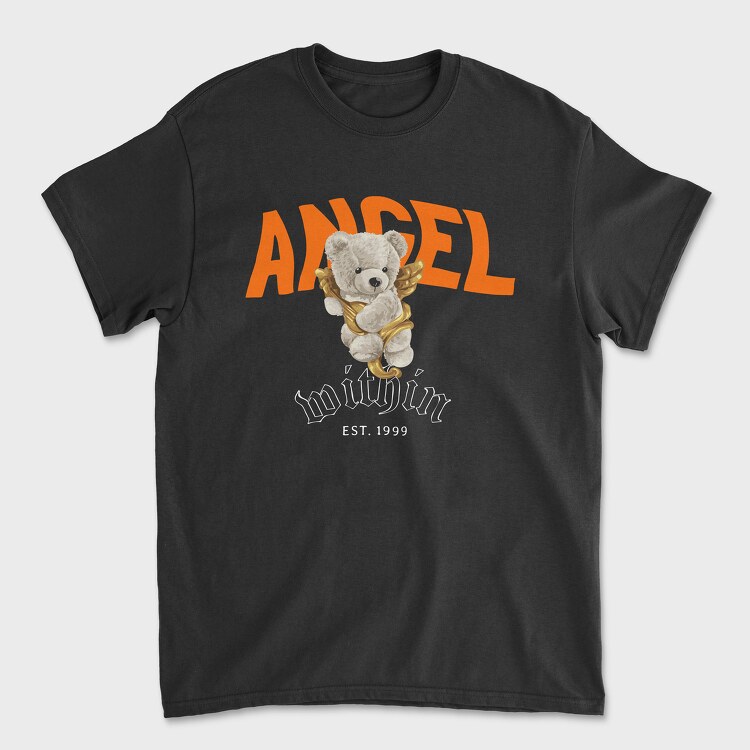 Angel Bear, Tricou Barbati (Unisex)