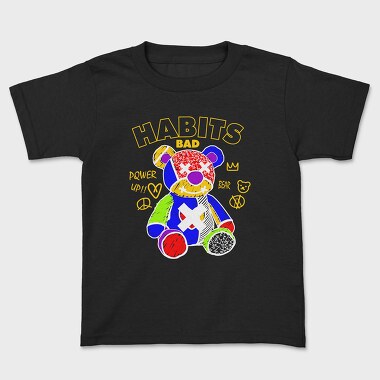 Bad Habits Bear, Tricou Copii