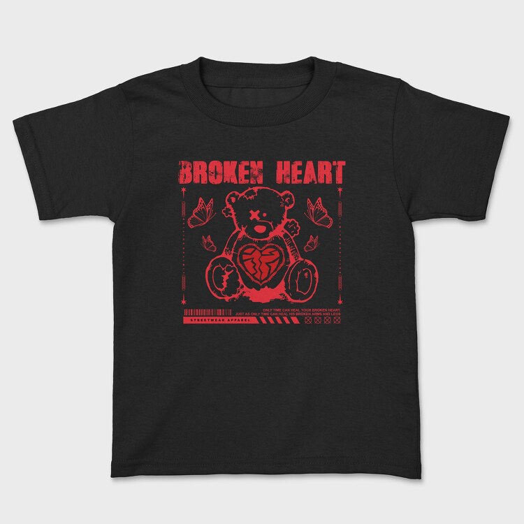 Broken Heart Bear, Tricou Copii