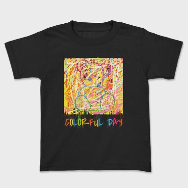 Colorful Day Teddy Bear, Tricou Copii