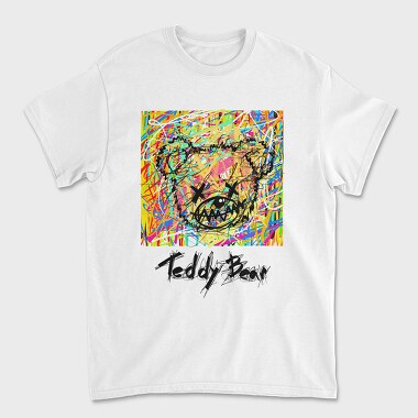 Colorful Teddy Bear, Tricou Barbati (Unisex)