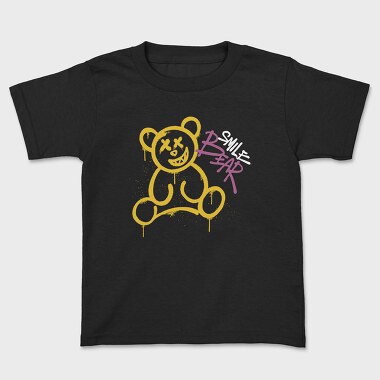 Graffiti Smile Bear, Tricou Copii