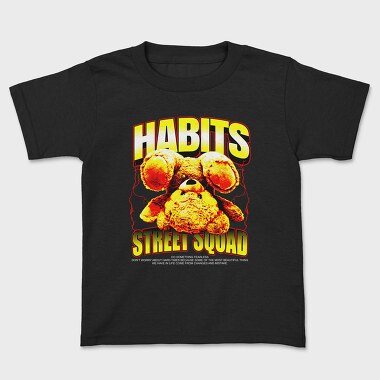 Habits Bear, Tricou Copii