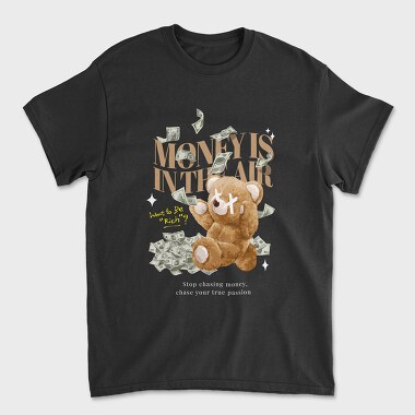 Money Bear, Tricou Barbati (Unisex)