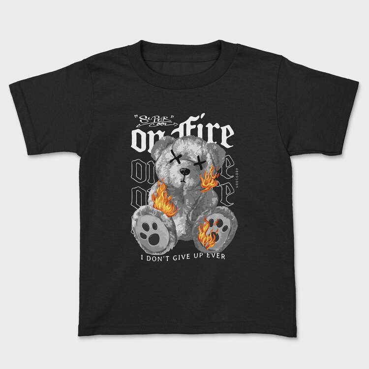 On Fire Bear, Tricou Copii