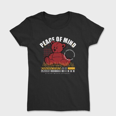 Peace of Mind Bear, Tricou Femei