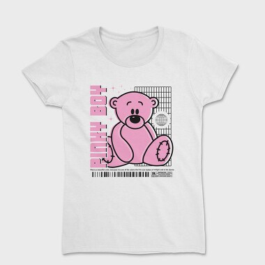 Pinky Boy Bear, Tricou Femei