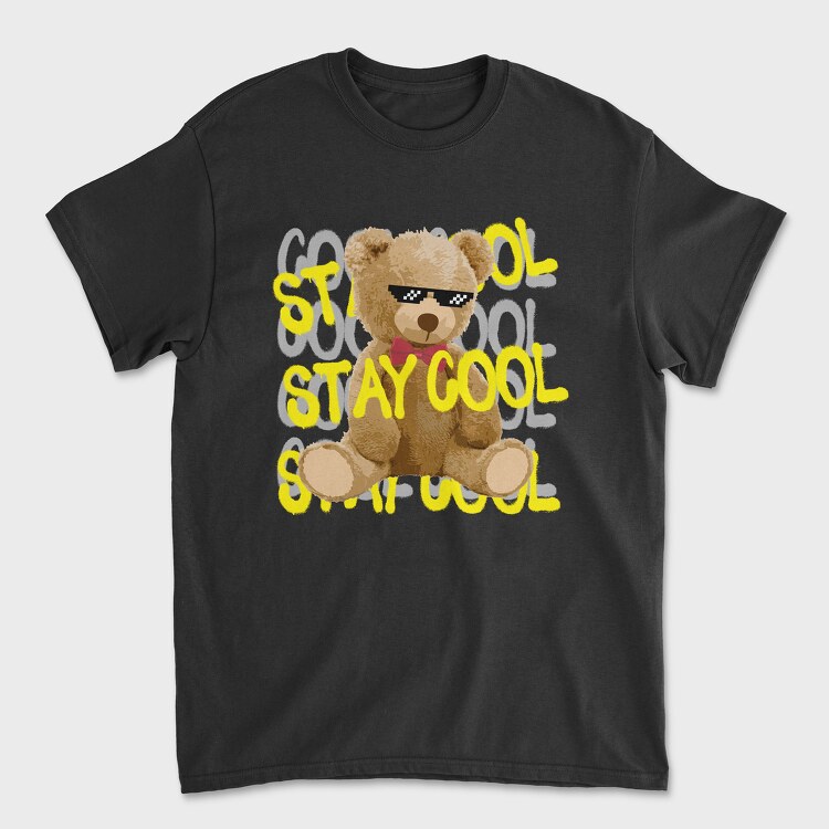 Stay Cool Bear, Tricou Barbati (Unisex)