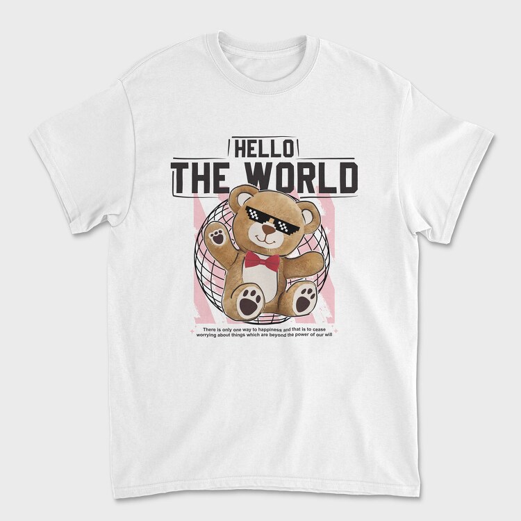 The World Bear, Tricou Barbati (Unisex)