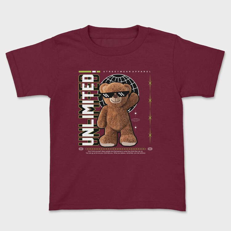 Unlimited Bear, Tricou Copii