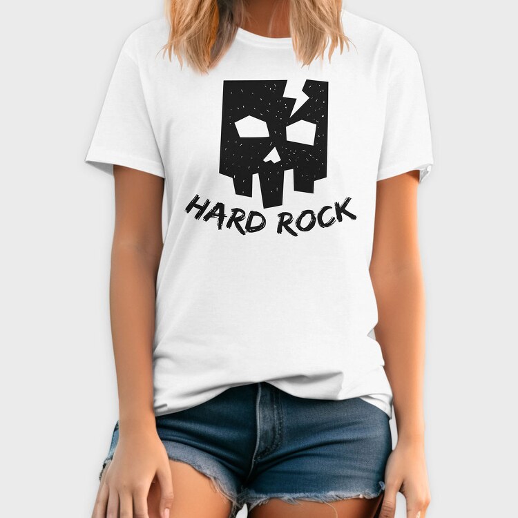 Hard Rock Skull, Tricou Barbati (Unisex)