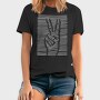 Peace Sign 3D, Tricou Barbati (Unisex)