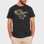 T Rex Samurai, Tricou Barbati (Unisex)