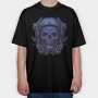 Skullmechhelmet, Tricou Oversize Barbati (Unisex)