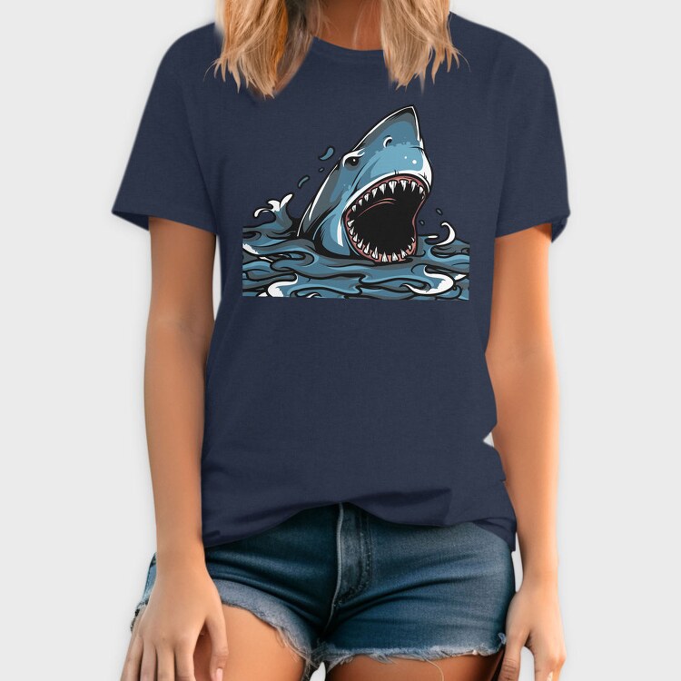 Shark Attack Splash, Tricou Barbati (Unisex)